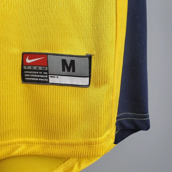 img_5520-d8c9c9486e7af3ecab17332634554958-640-0 Camisa Retrô Arsenal Away 1999/2000 Nike Amarela - Imagem 5
