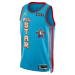 Camisa Regata Basquete NBA All-Star Game 23 LeBron James Jordan 2025 Azul - Imagem 3
