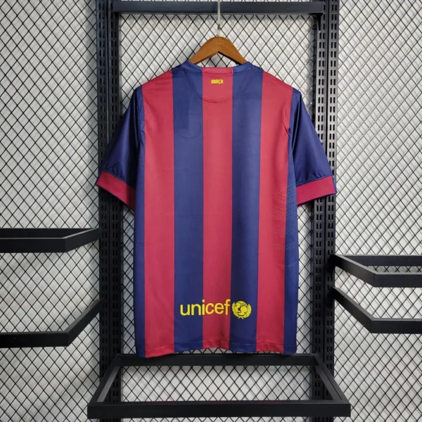 kwfegrhtngnmzfdgj Camisa Retrô Barcelona Home 2014/2015 Nike - Imagem 4