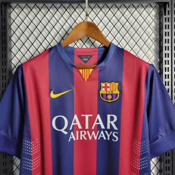 lsekjgrnndnxeg Camisa Retrô Barcelona Home 2014/2015 Nike - Imagem 2