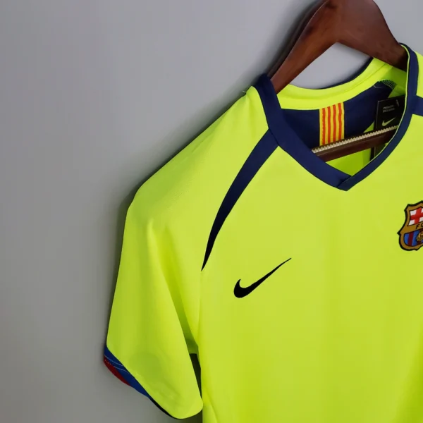 newnjfkjwnkfwkj Camisa Retrô Barcelona Away 2005/2006 Nike Total 90 - Imagem 3