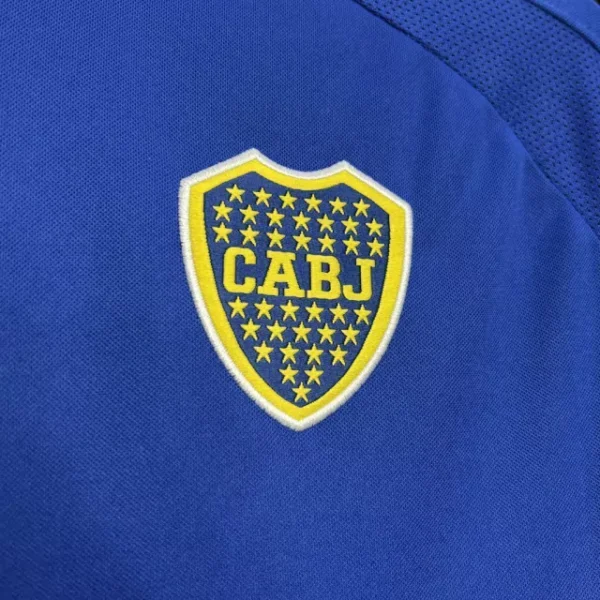 njjn Camisa Retrô Boca Juniors Home 2001/2002 Nike Azul Amarela - Imagem 3