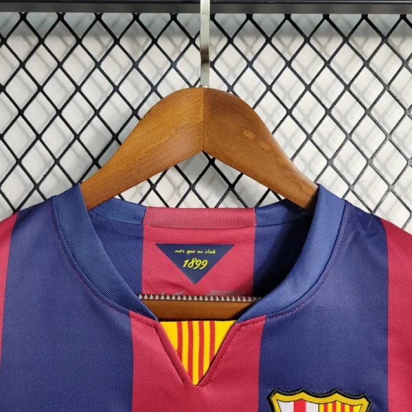 nmsfjjejf Camisa Retrô Barcelona Home 2014/2015 Nike - Imagem 3