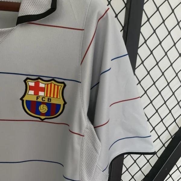 nwfklnwklawnkallk Camisa Retrô Barcelona Away 2003/2004 Nike - Imagem 3