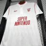 Camisa Retrô Sevilla Home 1991/1992 Maradona 10 Branca - Imagem 2