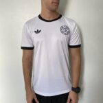 Camisa Retrô Clássica Alemanha Especial 125 Anos Branca 2025 Adidas - Imagem 2