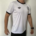 Camisa Retrô Clássica Alemanha Especial 125 Anos Branca 2025 Adidas - Imagem 8