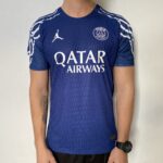 Camisa Paris Saint-Germain - PSG 4Th Versão Jogador 24/2025 Azul Jordan