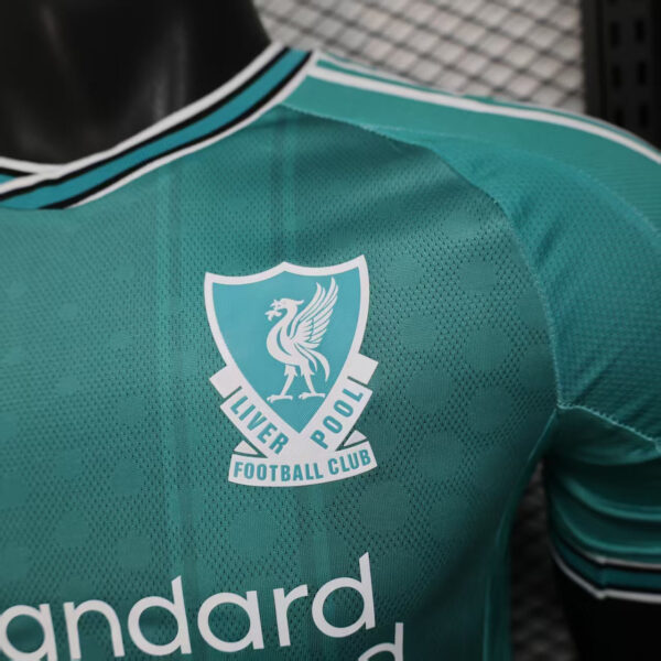 Camisa Liverpool Third Versão Jogador 2025/2026 Verde Adidas - Imagem 4