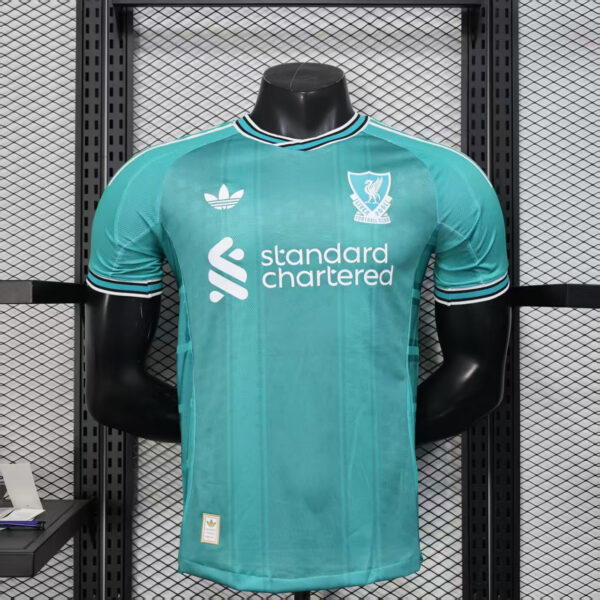 Camisa Liverpool Third Versão Jogador 2025/2026 Verde Adidas - Imagem 1