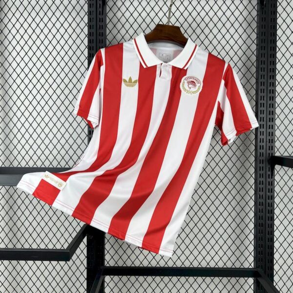 cba09900-800x800-1 Camisa Olympiacos Home Especial 100 anos Versão Torcedor 2025/2026 Adidas - Imagem 1