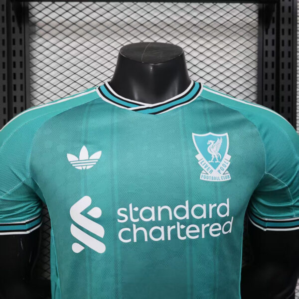 Camisa Liverpool Third Versão Jogador 2025/2026 Verde Adidas - Imagem 2