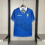 Camisa Retrô Clássica Seleção Brasileira Brasil – Versão Torcedor Umbro – Azul – 1994