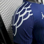 Camisa Paris Saint-Germain - PSG 4Th Versão Jogador 24/2025 Azul Jordan - Imagem 14