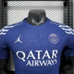 Camisa Paris Saint-Germain - PSG 4Th Versão Jogador 24/2025 Azul Jordan - Imagem 13