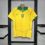 Camisa Retrô Clássica Seleção Brasileira Brasil – Nike – Amarela – 2004 – Total 90