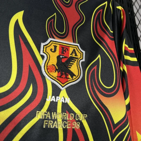 1ff40327_800x Camisa Retrô Clássica Seleção Japão Goleiro 1998 Preta - Imagem 4