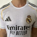 Camisa Real Madrid Home Versão Jogador 2025/2026 Adidas Branca - Imagem 3