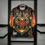 Camisa Retrô Clássica Seleção Japão Goleiro 1998 Preta