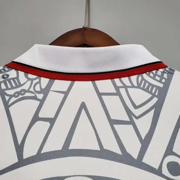 9628ce80_800x Camisa Retrô Clássica Seleção México Away 1998 Branca - Imagem 6
