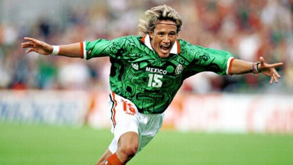 Camisa-do-Mexico-1998-ABA-sport-a-1170x658 Camisa Retrô Clássica Seleção México Home 1998 Verde - Imagem 7
