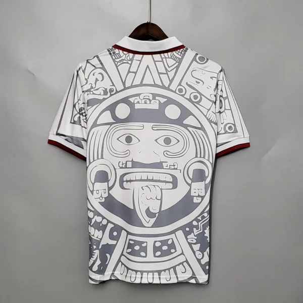a33c1716_800x Camisa Retrô Clássica Seleção México Away 1998 Branca - Imagem 5