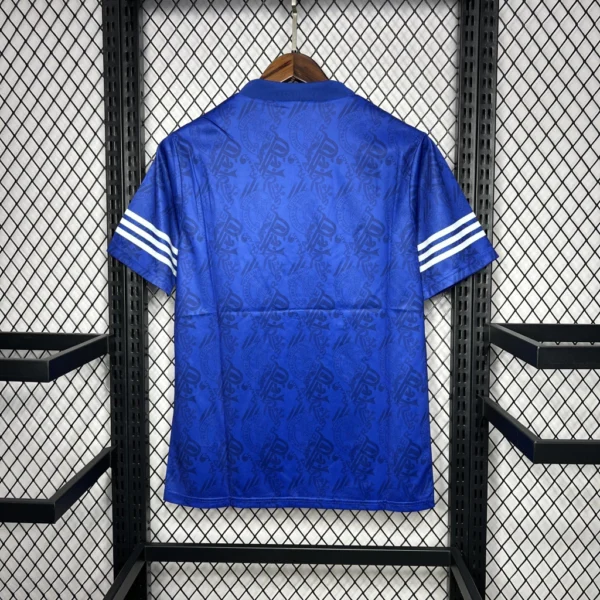 bewlskndmklvkm Camisa Retrô Clássica Retro Rangers FC 1994/1996 Adidas - Imagem 5
