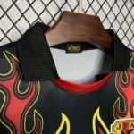Camisa Retrô Clássica Seleção Japão Goleiro 1998 Preta - Imagem 3