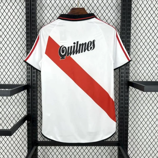 mdvfobefuhv Camisa Retrô Clássica River Plate Home 2001 Adidas - Imagem 2
