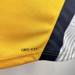 Camiseta Regata Basquete NBA Indiana Pacers 0 Tyrese Haliburton Statement Edition 2025 Amarela Jordan - Imagem 6