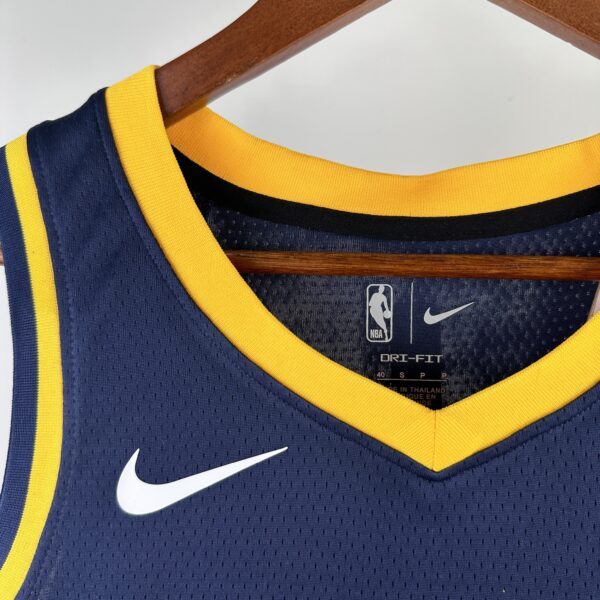 4df5fcdc Camiseta Regata Basquete NBA Indiana Pacers 0 Tyrese Haliburton Icon Edition 2025 Azul Nike - Imagem 2