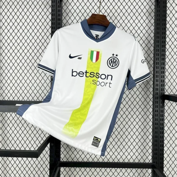 Camisa Inter de Milão Away Versão Torcedor - Valentino Rossi - 2025 Branca Nike - Imagem 2