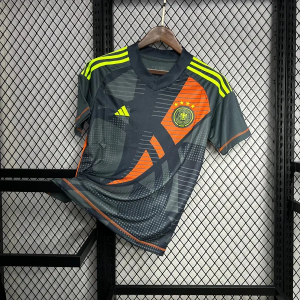 Camisa Seleção Alemanha Goleiro 2024/25 Adidas Preta - Imagem 2