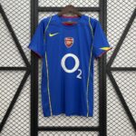 Camisa Rêtro Arsenal Away 2004/2005 Nike - Azul - Total 90