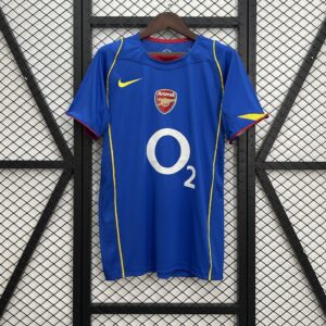 Camisa Rêtro Arsenal Away 2004/2005 Nike - Azul - Total 90