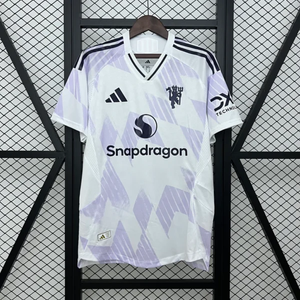 Camisa Manchester United Away Versão Torcedor 25/2026 Adidas Branca - Imagem 1