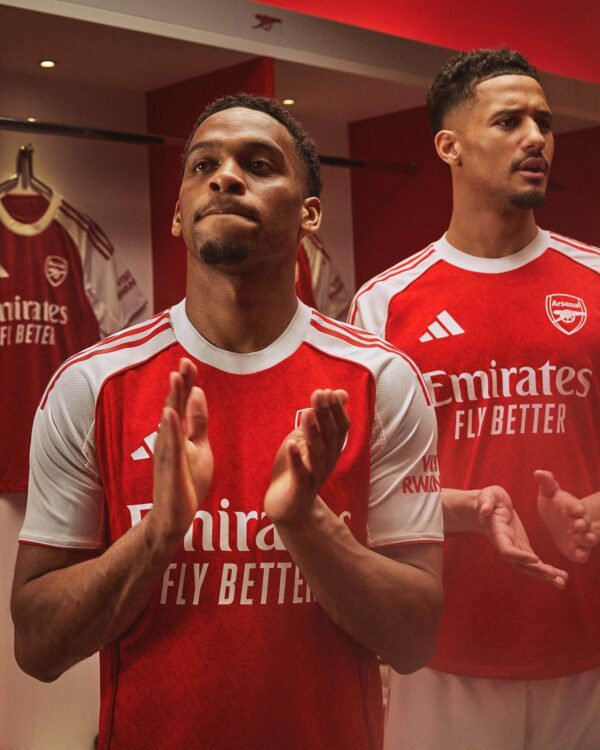 Camisa Arsenal Home Versão Torcedor 25/2026 Vermelha Adidas - Imagem 13