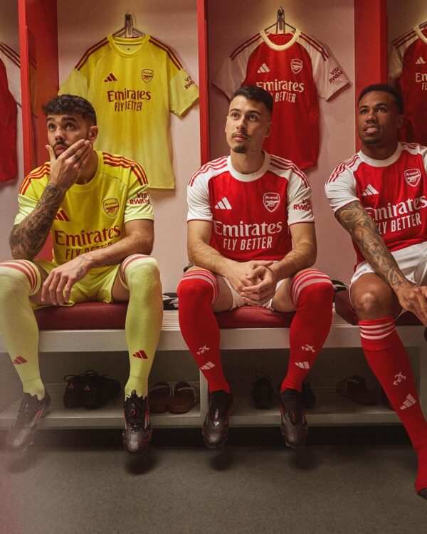 Camisa Arsenal Home Versão Torcedor 25/2026 Vermelha Adidas - Imagem 10
