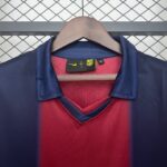 Camisa Barcelona Travis Scott Skeleton Oversized Retrô - 2000/2001 - Azul Grená - Imagem 13