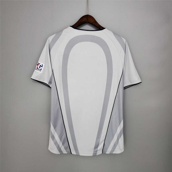 Camisa Retrô Paris Saint-Germain - PSG Away 2001/2002 - Ronaldinho 10 - Nike - Cinza Opel - Imagem 7
