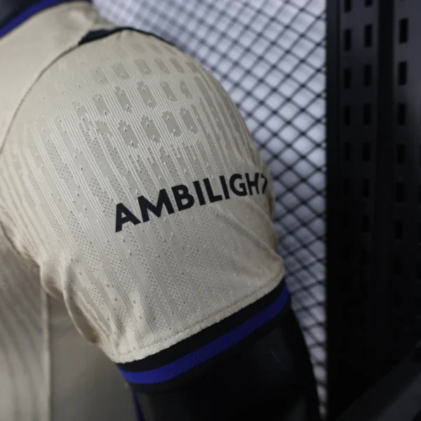 Camisa Barcelona Away Versão Jogador 2025/2026 - Nike Edição Kobe Briant - Bege - Imagem 6