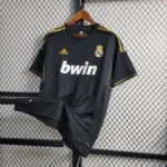 Camisa Retrô Real Madrid Away 2011/2012 Adidas Preta - Imagem 2