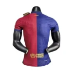Camisa Barcelona Home Versão Jogador x Travis Scott - 24/2025 Nike Azul Grená - Imagem 4