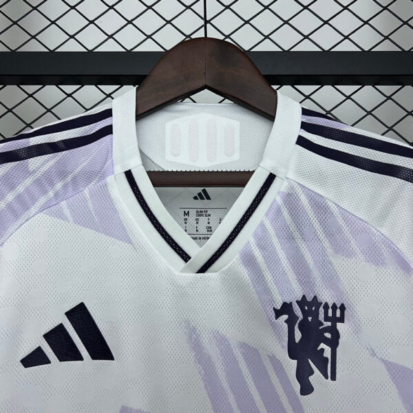 Camisa Manchester United Away Versão Torcedor 25/2026 Adidas Branca - Imagem 2