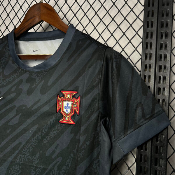 Camisa Seleção Portugal Goleiro 2024/25 Nike Preta - Imagem 4