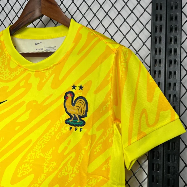 Camisa Seleção França Goleiro 2024/25 Nike Amarelo - Imagem 4
