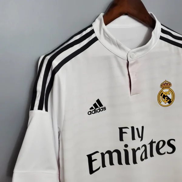 f07ea4d6_800x Camisa Retrô Real Madrid Home 2014/2015 Adidas Branca - Imagem 2