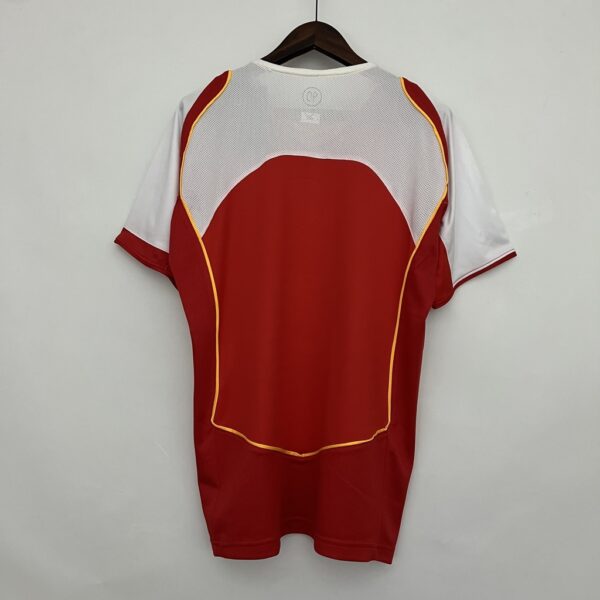 feiogfeiogjreiogiuerhghu (7) Camisa Rêtro Arsenal Home 2004/2005 Nike - Vermelho - Total 90 - Imagem 7