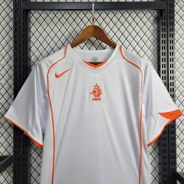 Camisa Retrô Clássica Seleção Holanda Away 2004 Nike Total 90 - Imagem 2