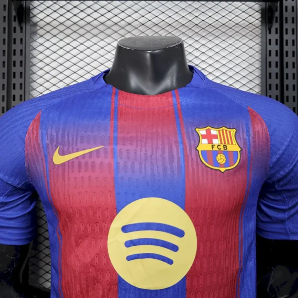 Camisa Barcelona Home Versão Jogador 2025/2026 - Nike - Azul Grená - Imagem 2
